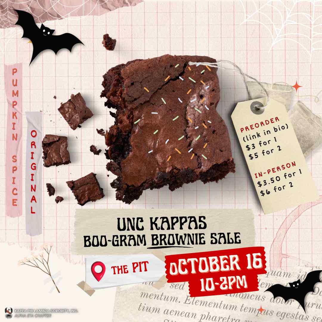 Halloween-themed boo-gram sale flyer with cute ghost illustrations