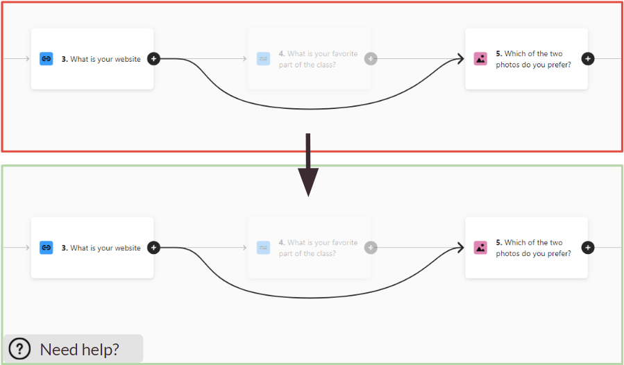 Help button example